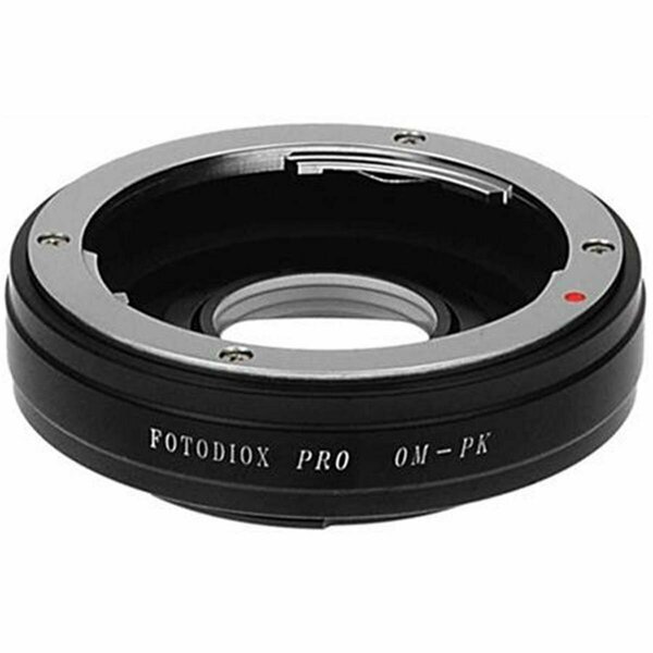 Fotodiox Pro Lens Mount Adapter - Olympus Zuiko 35 mm SLR Lens To Pentax K Mount SLR Camera Body OM35-PK-Pro